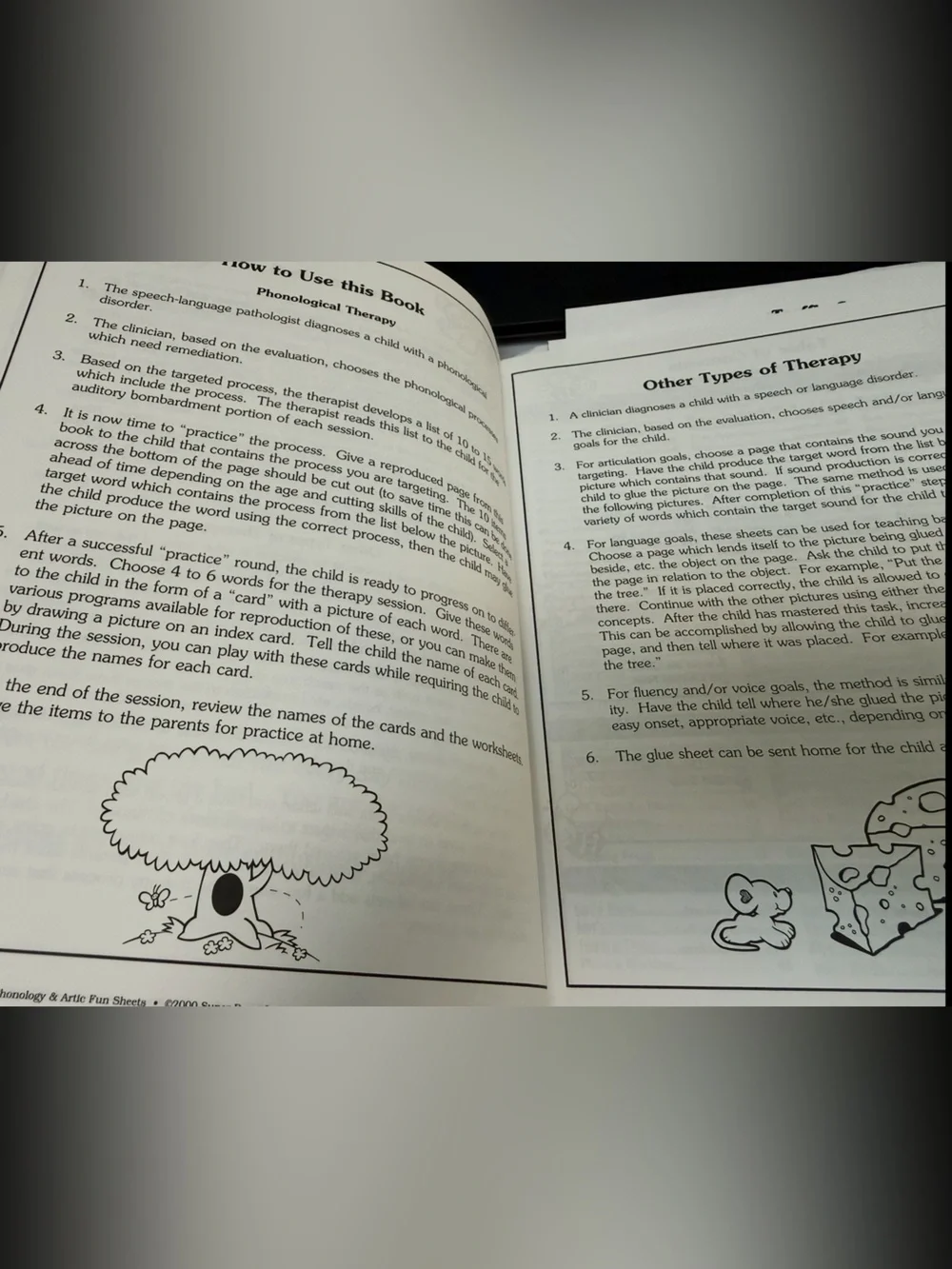 Super Duper Publications Say & Glue Phonology & Artic Fun Sheets Speech Therapy